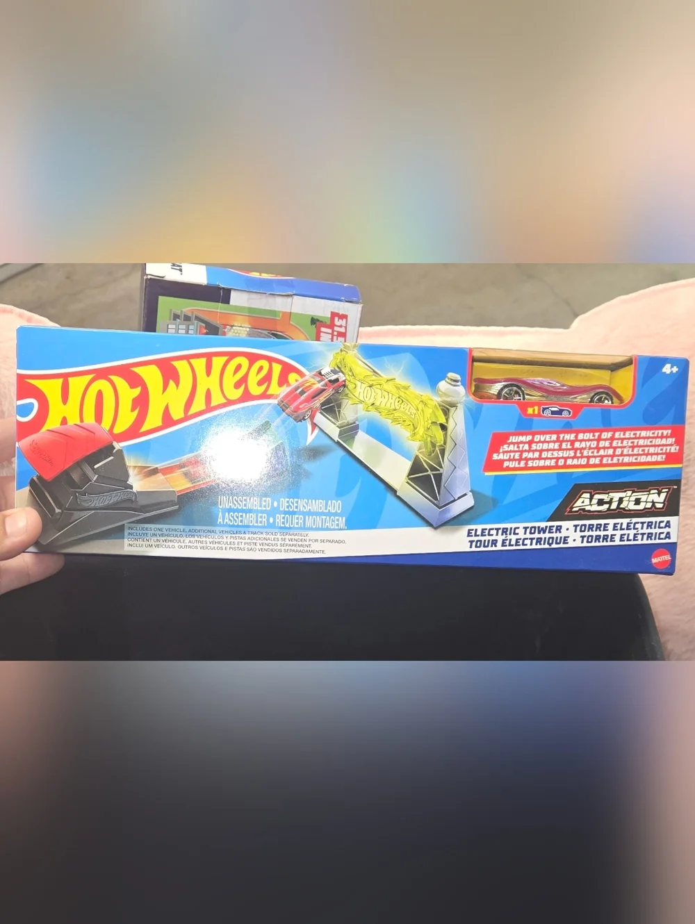 Kids Playset Of 3 - Blue & Yellow MegaMat Action Track